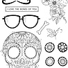 Pink Ink Designs Sensational Skull A5 Clear Stamps (PI191) (OUTLET) Pink Ink Designs Sensational Skull A5 Clear Stamps (PI191) (OUTLET)