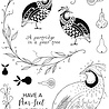 Pink Ink Designs Partridge In A Pear Tree A5 Clear Stamps (PI219) (OUTLET) Pink Ink Designs Partridge In A Pear Tree A5 Clear Stamps (PI219) (OUTLET)