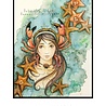 Pink Ink Designs Cancer "The Psychic" A5 Clear Stamps (PI220) (OUTLET) Pink Ink Designs Cancer "The Psychic" A5 Clear Stamps (PI220) (OUTLET)