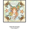 Pink Ink Designs Cancer "The Psychic" A5 Clear Stamps (PI220) (OUTLET) Pink Ink Designs Cancer "The Psychic" A5 Clear Stamps (PI220) (OUTLET)