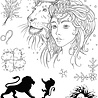 Pink Ink Designs Leo "The Bold One" A5 Clear Stamps (PI225) (OUTLET) Pink Ink Designs Leo "The Bold One" A5 Clear Stamps (PI225) (OUTLET)