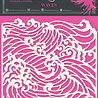Pink Ink Designs Waves Stencil (PINKST021) (OUTLET) Pink Ink Designs Waves Stencil (PINKST021) (OUTLET)