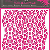 Pink Ink Designs Snowflake Wave 7x7 Inch Stencil (PINKST026) (OUTLET) Pink Ink Designs Snowflake Wave 7x7 Inch Stencil (PINKST026) (OUTLET)