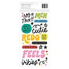 American Crafts Whatevs Thickers Phrase Glossy Puffy (74pcs) (34030587) (OUTLET) American Crafts Whatevs Thickers Phrase Glossy Puffy (74pcs) (34030587) (OUTLET)