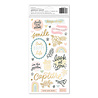 American Crafts Thickers Gingham Garden Happy Life (65pcs) (34014016) (OUTLET) American Crafts Thickers Gingham Garden Happy Life (65pcs) (34014016) (OUTLET)