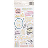 American Crafts Thickers Gingham Garden Happy Life (65pcs) (34014016) (OUTLET) American Crafts Thickers Gingham Garden Happy Life (65pcs) (34014016) (OUTLET)