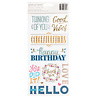 American Crafts Pink Paislee Joyful Notes Thickers Phrase (34030803) (OUTLET) American Crafts Pink Paislee Joyful Notes Thickers Phrase (34030803) (OUTLET)
