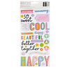 American Crafts Pebbles Cool Girl Thickers Phrase (107pcs) (34027667) (OUTLET) American Crafts Pebbles Cool Girl Thickers Phrase (107pcs) (34027667) (OUTLET)