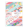 American Crafts Pebbles Cool Girl 6x8 Inch Paper Pad Gold Foil (36 Sheets) (34027662) (OUTLET) American Crafts Pebbles Cool Girl 6x8 Inch Paper Pad Gold Foil (36 Sheets) (34027662) (OUTLET)
