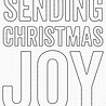 My Favorite Things Sending Christmas Joy Die-namics (MFT-1831) (OUTLET) My Favorite Things Sending Christmas Joy Die-namics (MFT-1831) (OUTLET)