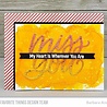 My Favorite Things Miss You Die-namics (MFT-1992) (OUTLET) My Favorite Things Miss You Die-namics (MFT-1992) (OUTLET)