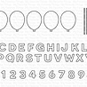 My Favorite Things Balloon Alphabet and Numbers Die-namics (MFT-2345) (OUTLET) My Favorite Things Balloon Alphabet and Numbers Die-namics (MFT-2345) (OUTLET)