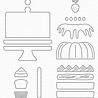 My Favorite Things Dessert on Display Die-Namics (MFT-2468) (OUTLET) My Favorite Things Dessert on Display Die-Namics (MFT-2468) (OUTLET)