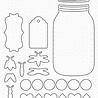 My Favorite Things Mason Jar Die-Namics (MFT-2476) (OUTLET) My Favorite Things Mason Jar Die-Namics (MFT-2476) (OUTLET)