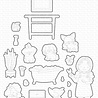 My Favorite Things Pampered Pups Die-namics (MFT-2575) (OUTLET) My Favorite Things Pampered Pups Die-namics (MFT-2575) (OUTLET)