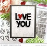 My Favorite Things I Love You More Clear Stamps (MSTN-001) (OUTLET) My Favorite Things I Love You More Clear Stamps (MSTN-001) (OUTLET)