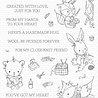 My Favorite Things Crafty Companions Clear Stamps (RAM-017) (OUTLET) My Favorite Things Crafty Companions Clear Stamps (RAM-017) (OUTLET)