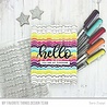 My Favorite Things Scallop Stripe Clear Stamps (SY-33) (OUTLET) My Favorite Things Scallop Stripe Clear Stamps (SY-33) (OUTLET)