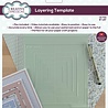 Creative Expressions Layering Template 6x6 Inch (CELT002) (OUTLET) Creative Expressions Layering Template 6x6 Inch (CELT002) (OUTLET)