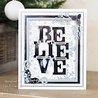 Creative Expressions Sue Wilson Craft Die & Stamp Big Bold Words Believe (CEDSD021) (OUTLET) Creative Expressions Sue Wilson Craft Die & Stamp Big Bold Words Believe (CEDSD021) (OUTLET)