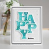 Creative Expressions Sue Wilson Craft Die & Stamp Big Bold Words Happy (CEDSD010) (OUTLET) Creative Expressions Sue Wilson Craft Die & Stamp Big Bold Words Happy (CEDSD010) (OUTLET)