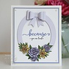 Creative Expressions Sue Wilson Craft Die & Stamp Bold Shadowed Sentiment Because (CEDSD012) (OUTLET) Creative Expressions Sue Wilson Craft Die & Stamp Bold Shadowed Sentiment Because (CEDSD012) (OUTLET)