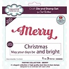 Creative Expressions Sue Wilson Craft Die & Stamp Festive Collection Merry (CEDSD023) (OUTLET) Creative Expressions Sue Wilson Craft Die & Stamp Festive Collection Merry (CEDSD023) (OUTLET)