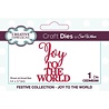 Creative Expressions Sue Wilson Craft Die Festive Collection Joy To The World (CEDME090) (OUTLET) Creative Expressions Sue Wilson Craft Die Festive Collection Joy To The World (CEDME090) (OUTLET)