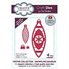 Creative Expressions Sue Wilson Craft Die Festive Collection Snowflake Baubles (CED3227) (OUTLET) Creative Expressions Sue Wilson Craft Die Festive Collection Snowflake Baubles (CED3227) (OUTLET)