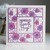 Creative Expressions Sue Wilson Craft Die Floral Panels Cosmos (CED2051) (OUTLET) Creative Expressions Sue Wilson Craft Die Floral Panels Cosmos (CED2051) (OUTLET)