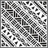 Creative Expressions Sue Wilson Stencil 7x7 Inch Tribal Fabric (CEST043) (OUTLET) Creative Expressions Sue Wilson Stencil 7x7 Inch Tribal Fabric (CEST043) (OUTLET)