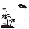 Creative Expressions Sue Wilson Stencil 6x6 Inch Palm Trees (CEST068) (OUTLET) Creative Expressions Sue Wilson Stencil 6x6 Inch Palm Trees (CEST068) (OUTLET)
