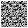 Creative Expressions Sue Wilson Stencil 6x6 Inch Waves (CEST065) (OUTLET) Creative Expressions Sue Wilson Stencil 6x6 Inch Waves (CEST065) (OUTLET)