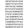 Creative Expressions Sam Poole Rubber Stamp A6 Rustic Alphabet (CER023) (OUTLET) Creative Expressions Sam Poole Rubber Stamp A6 Rustic Alphabet (CER023) (OUTLET)