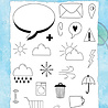 Creative Expressions Helen Colebrook Clear Stamp A6 Planner Icons (CEC1026) (OUTLET) Creative Expressions Helen Colebrook Clear Stamp A6 Planner Icons (CEC1026) (OUTLET)
