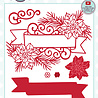 Creative Expressions Sue Wilson Craft Die Poinsettia Banner (CED3272) (OUTLET) Creative Expressions Sue Wilson Craft Die Poinsettia Banner (CED3272) (OUTLET)
