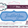 Creative Expressions Jamie Rodgers Craft Die Fairy Wishes Just For You (CEDJR103) (OUTLET) Creative Expressions Jamie Rodgers Craft Die Fairy Wishes Just For You (CEDJR103) (OUTLET)