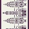Creative Expressions Taylor Made Journals Stencil Art Deco (CEST140) (OUTLET) Creative Expressions Taylor Made Journals Stencil Art Deco (CEST140) (OUTLET)