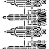 Creative Expressions Taylor Made Journals Stencil Art Deco (CEST140) (OUTLET) Creative Expressions Taylor Made Journals Stencil Art Deco (CEST140) (OUTLET)