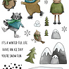 Creative Expressions Jane's Doodles Clear Stamp Set Snow Fun (CEC1058) (OUTLET) Creative Expressions Jane's Doodles Clear Stamp Set Snow Fun (CEC1058) (OUTLET)