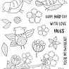 Creative Expressions Jane's Doodles Clear Stamp Set Birdsong Blooms (CEC1063) (OUTLET) Creative Expressions Jane's Doodles Clear Stamp Set Birdsong Blooms (CEC1063) (OUTLET)