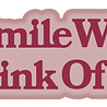 Creative Expressions Sue Wilson Craft Die Mini Shadowed Sentiments I Smile When I Think Of You (CEDSS042) (OUTLET) Creative Expressions Sue Wilson Craft Die Mini Shadowed Sentiments I Smile When I Think Of You (CEDSS042) (OUTLET)