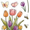 Creative Expressions Jane's Doodles Clear Stamp Set Tulip & Crocus (CEC1079) (OUTLET) Creative Expressions Jane's Doodles Clear Stamp Set Tulip & Crocus (CEC1079) (OUTLET)