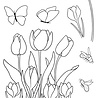 Creative Expressions Jane's Doodles Clear Stamp Set Tulip & Crocus (CEC1079) (OUTLET) Creative Expressions Jane's Doodles Clear Stamp Set Tulip & Crocus (CEC1079) (OUTLET)