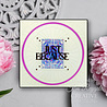Creative Expressions Sue Wilson Craft Die Mini Expressions Art Deco Just Because (CEDME148) (OUTLET) Creative Expressions Sue Wilson Craft Die Mini Expressions Art Deco Just Because (CEDME148) (OUTLET)