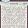 Creative Expressions Taylor Made Journals Stencil Geometric Dots (CEST158) (OUTLET) Creative Expressions Taylor Made Journals Stencil Geometric Dots (CEST158) (OUTLET)