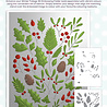 Creative Expressions Winter Foliage Companion Colouring Stencil (CEST171) (OUTLET) Creative Expressions Winter Foliage Companion Colouring Stencil (CEST171) (OUTLET)