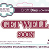Creative Expressions Sue Wilson Craft Dies Get Well Stacked Sentiment (CEDSS062) (OUTLET) Creative Expressions Sue Wilson Craft Dies Get Well Stacked Sentiment (CEDSS062) (OUTLET)