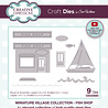 Creative Expressions Sue Wilson Craft Dies Miniature Village Fish Shop (CED23083) (OUTLET) Creative Expressions Sue Wilson Craft Dies Miniature Village Fish Shop (CED23083) (OUTLET)
