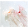 Memory Place Sheer Glitter Ribbon Stawberry & Peach (MP-61333) (OUTLET) Memory Place Sheer Glitter Ribbon Stawberry & Peach (MP-61333) (OUTLET)